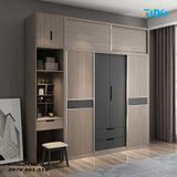  TỦ QUẦN ÁO SANG TRỌNG GỖ MDF CỬA LÙA TI-TQA70 