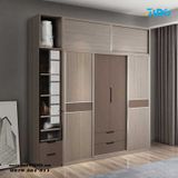  TỦ QUẦN ÁO SANG TRỌNG GỖ MDF CỬA LÙA TI-TQA70 