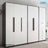  TỦ QUẦN ÁO GỖ MDF CỬA MỞ 5 CÁNH TI-TQA86 