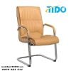  Ghế Chân Quỳ Phòng Họp Da Màu Nâu TIDO-CQW118-N 