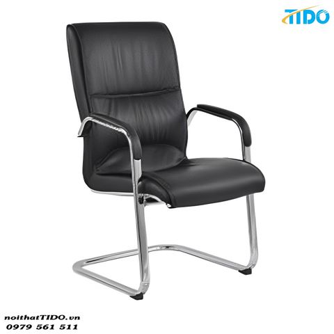  Ghế Da Phòng Họp Chân Quỳ Sang Trọng TIDO-CQW118 