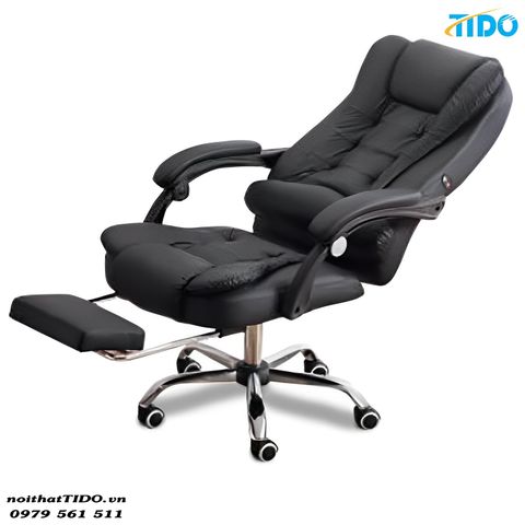  Ghế Văn Phòng Da Ngả Lằm Thư Giãn TIDO-GD08B 