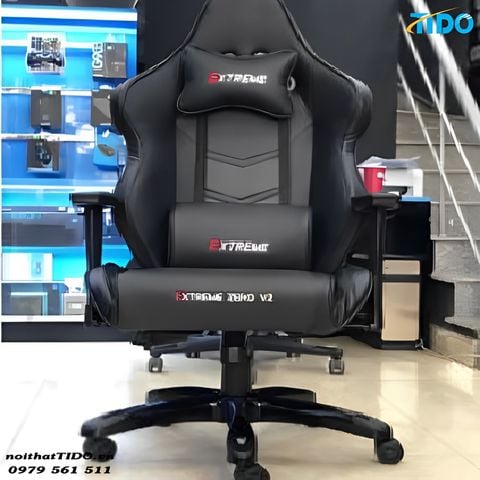  Ghế Game – Ghế Gaming Extreme Zero V2 (Full Black) TIDO-GM-V2-D 