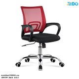  Ghế Văn Phòng, Ghế Xoay Nhân Viên Màu Đỏ TIDO-GX-4005-red 