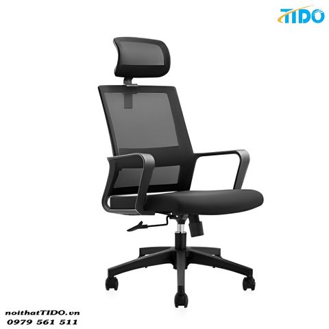  Ghế Văn Phòng, Ghế Xoay Tựa Đầu Thư Giãn Giá Rẻ TIDO-GX-5004 