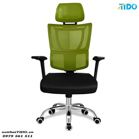  Ghế Công Thái Học Lưng Lưới Ngả 120 Độ TIDO-GXTH-999XL 