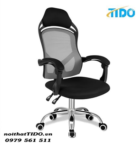  Ghế Làm Việc Văn Phòng Ngả Lưng Lưới TIDO-GXTH886X 