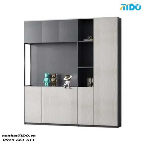  TỦ HỒ SƠ GỖ CAO CẤP TIDO-WJG-17 