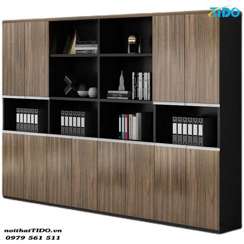  TỦ HỒ SƠ BẰNG GỖ CHẤT LƯỢNG CAO TIDO-WJG-8 