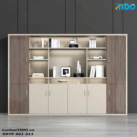  TỦ HỒ SƠ GỖ CHẤT LƯỢNG CAO TIDO-WJG-8 