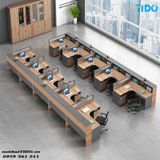  BÀN VĂN PHÒNG CÓ VÁCH NGĂN BẰNG GỖ CHẤT LƯỢNG CAO TIDO-ZYCG-20 