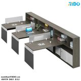  BÀN VĂN PHÒNG PHONG CÁCH HIỆN ĐẠI 4 NGƯỜI NGỒI TIDO-ZYCG-23 