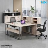  BÀN LÀM VIỆC KẾT HỢP TỦ, VÁCH NGĂN HIỆN ĐẠI TIDO-ZYCG-29 