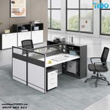  BỘ BÀN GHẾ VĂN PHÒNG GỖ THIẾT KẾ HIỆN ĐẠI TIDO-ZYCG-30 