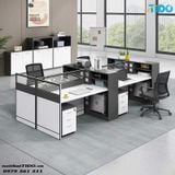  BỘ BÀN GHẾ VĂN PHÒNG GỖ THIẾT KẾ HIỆN ĐẠI TIDO-ZYCG-30 