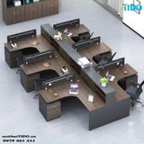  BÀN VĂN PHÒNG LÀM VIỆC CÓ VÁCH NGĂN GIẢ RẺ TIDO-ZYCG-35 