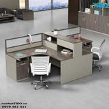  BÀN VĂN PHÒNG GỖ CÓ VÁCH NGĂN THIẾT KẾ HIỆN ĐẠI TIDO-ZYCG-37 