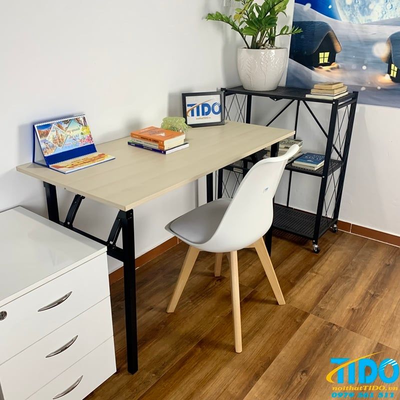  Bàn làm việc gấp gọn - 5 màu lựa chọn 