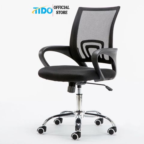 Ghế Xoay Nhân Viên Văn Phòng Lưới Thấp TIDO-GX-4005 