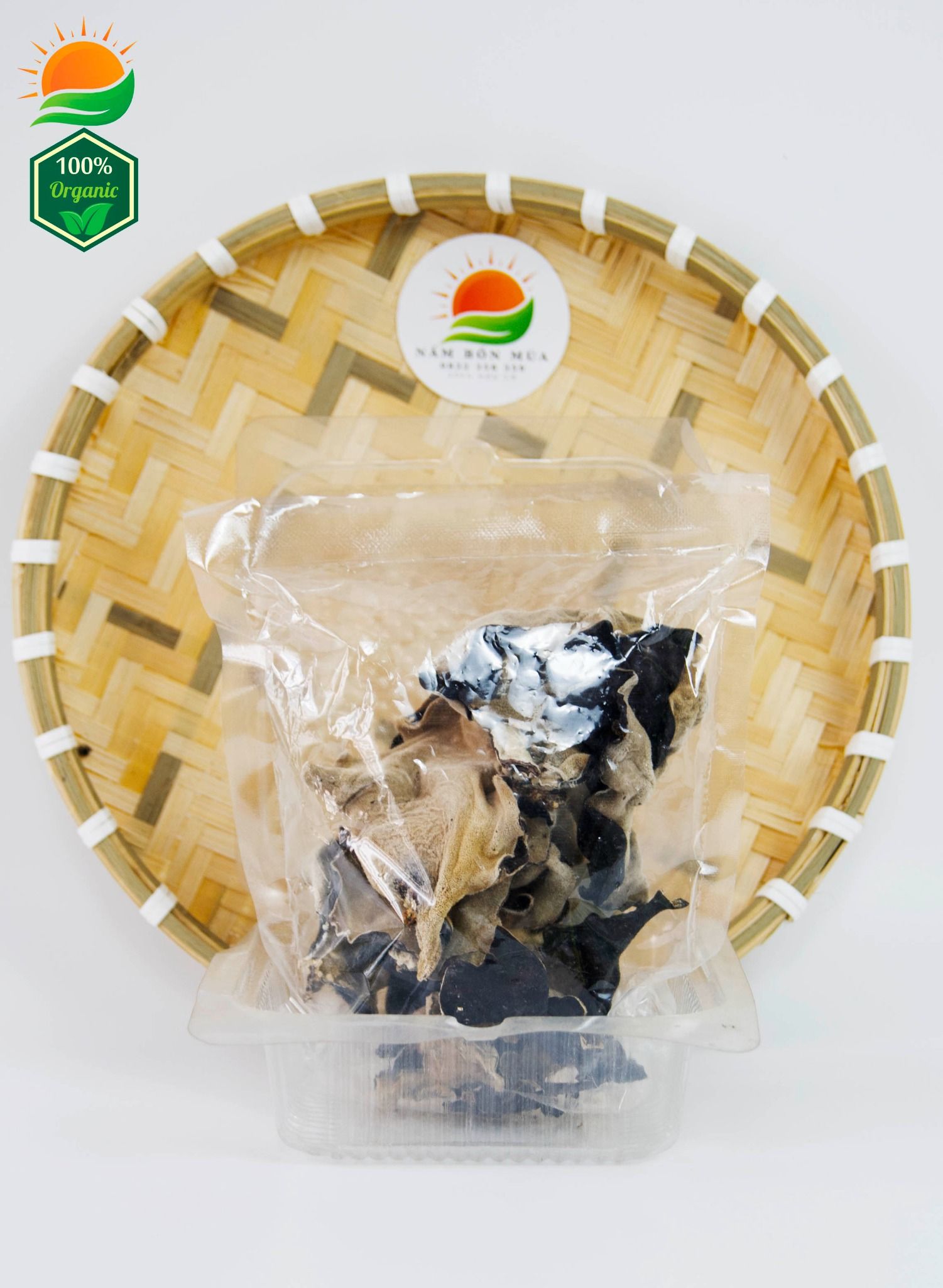 Nấm Mộc Nhĩ Hữu Cơ - Nguyên Miếng