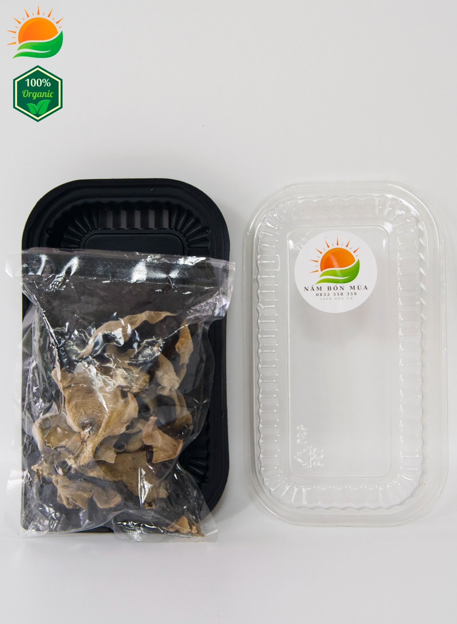Nấm Mộc Nhĩ Hữu Cơ - Nguyên Miếng