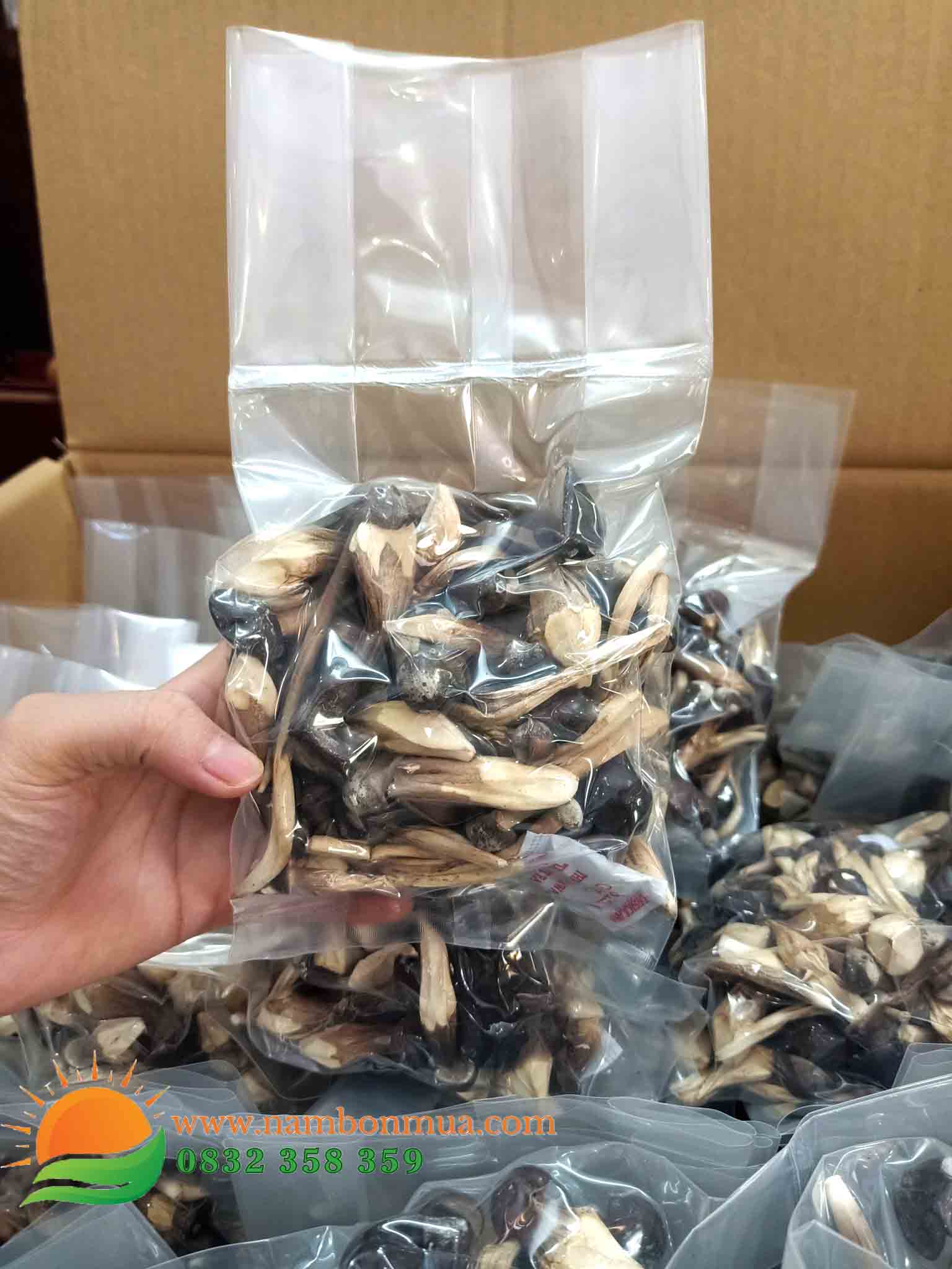 Nấm Mối Đen Sấy Khô - Cao Cấp | Giữ Trọn 100% Hương Vị