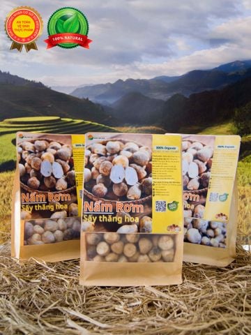 Nấm Rơm Sấy Thăng Hoa - Cao Cấp