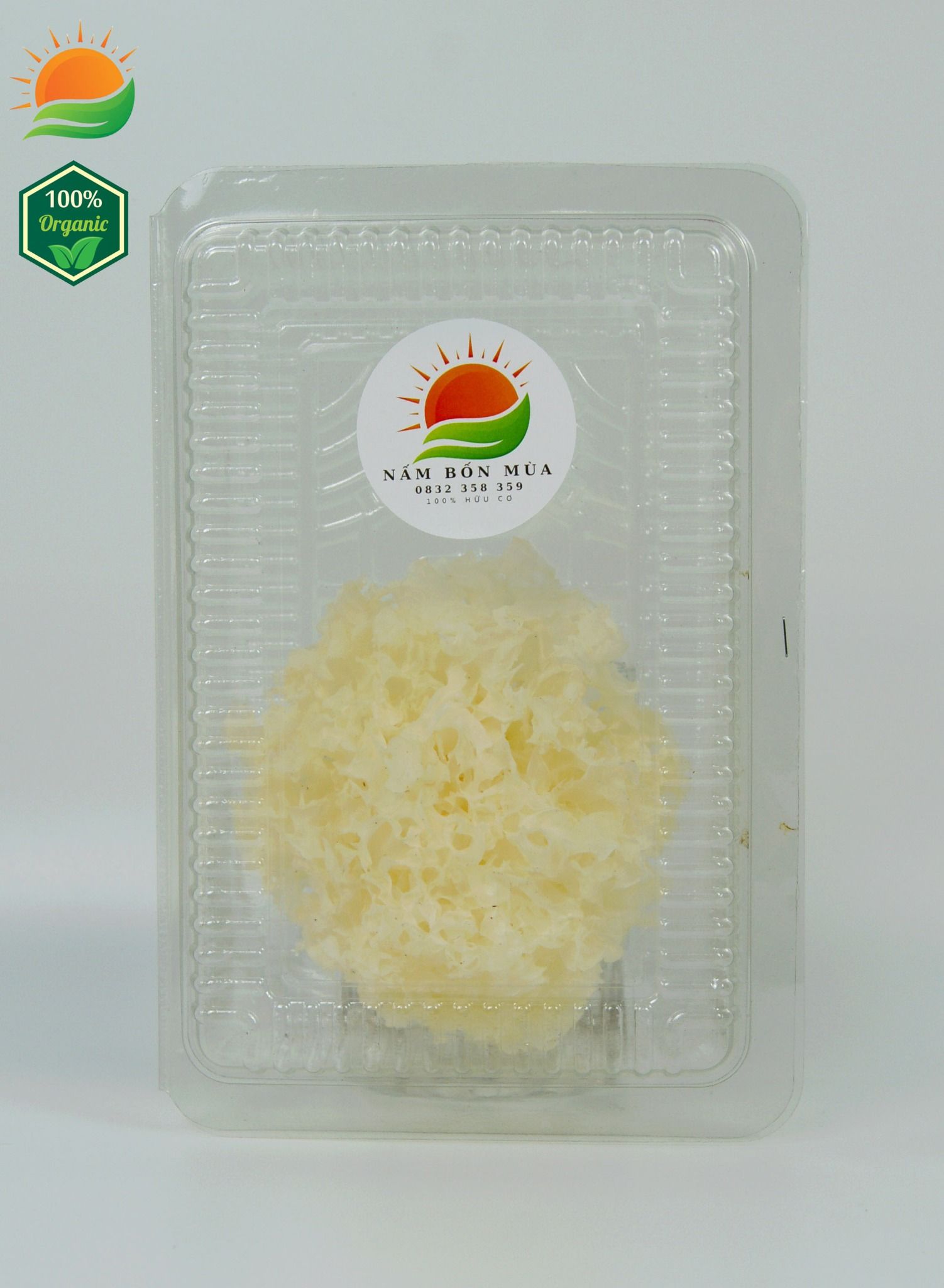 Nấm Tuyết Khô 100% Hữu Cơ