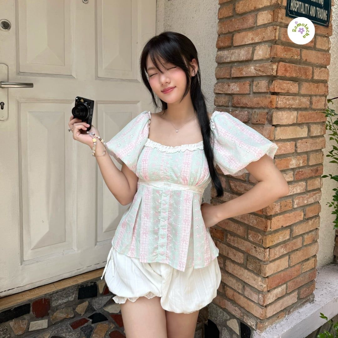 TopoMio Candy Pullover White