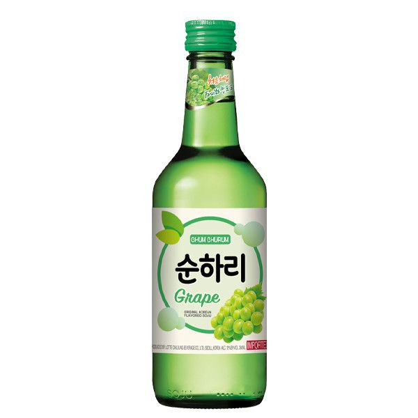  SGHK Rượu soju hương nho Chum Churum 360ml 