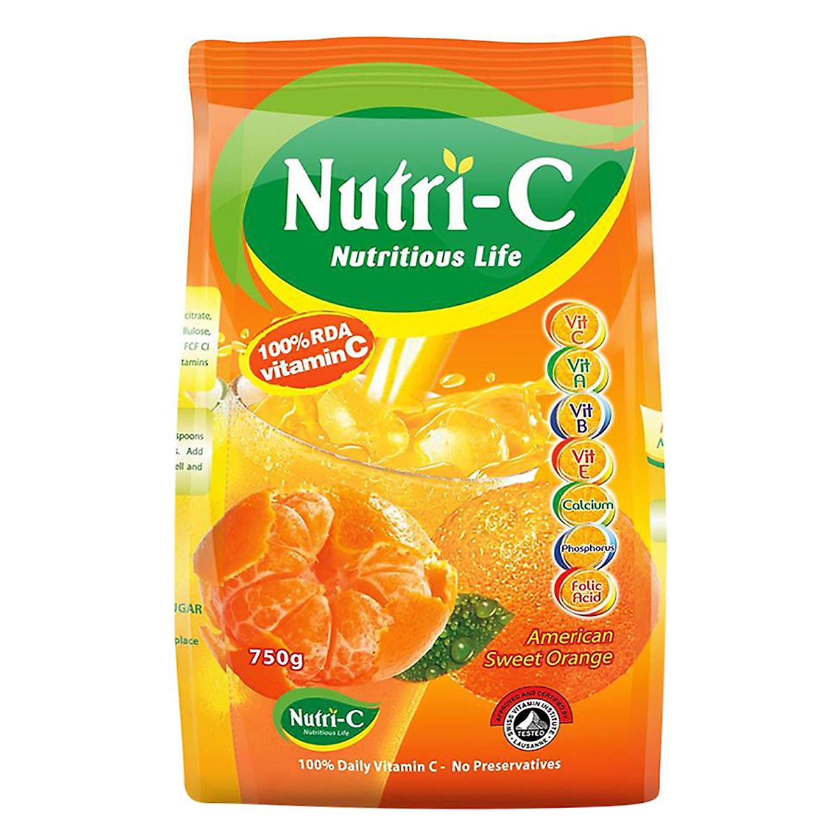  VẠN KIM Bột Cam NutriC 750gr 