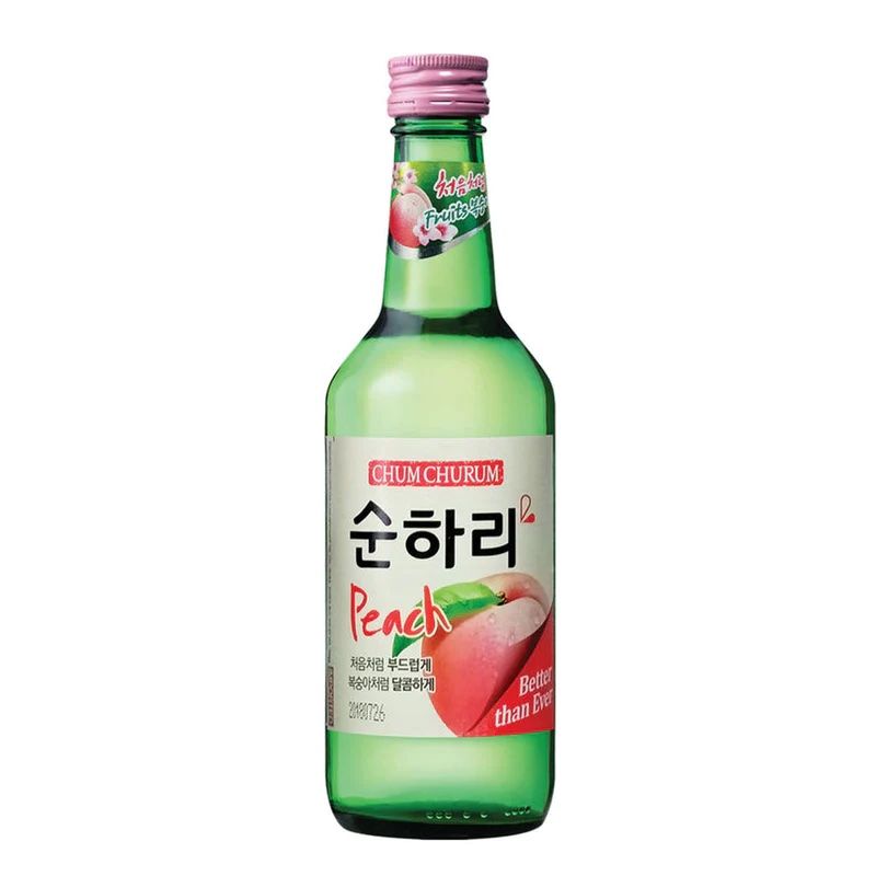  SGHK Rượu soju hương đào Chum Churum 360ml 