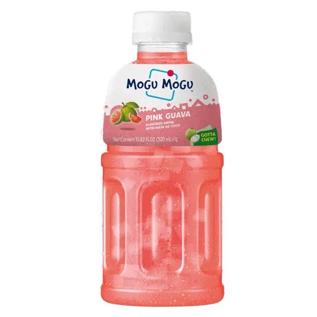  IP Nước uống vị Ổi Hồng với Thạch Dừa MOGU MOGU 320ml 