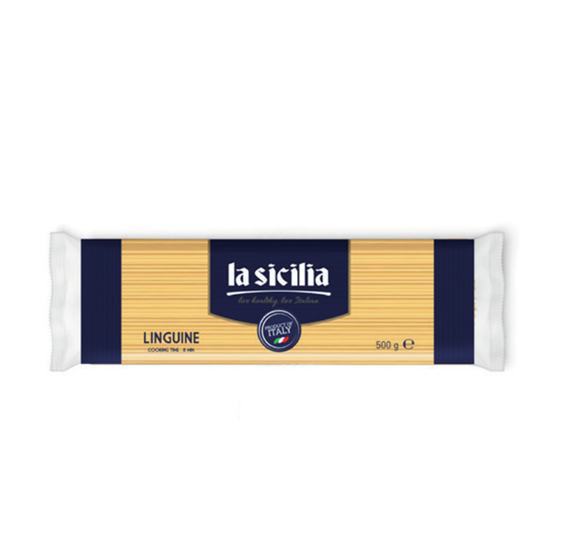  LT Mì Sợi dài dẹp (Linguine) - La Sicilia - 500g 