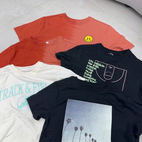  Áo phông bé trai 4 mẫu 0407514 SA(TT) 