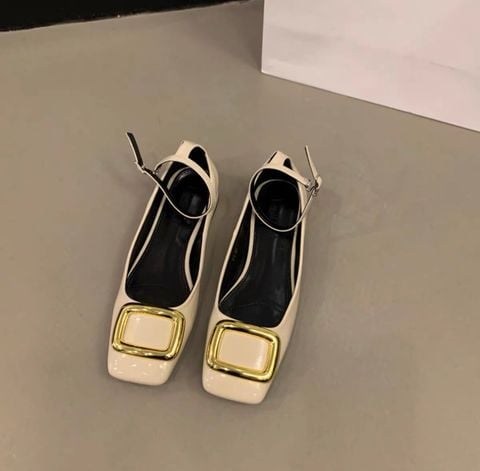  Giày GouLi P1 sz 35 kem 