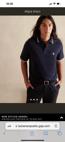  Áo POLO BANANA REPUBLIC (đã xả VT) (G4) 