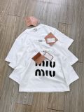  Áo phông kem MIUMIU 1750301 ( G2-T4) 
