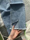  Jeans loe xẻ gấu G9-T1T DK 