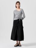  Chân váy 8SECOND 2 màu 0319505 G4-T4 ĐK 