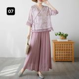  Set lụa tằm 0435028 SA G9-T2T DK 