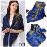  Khăn lụa khổ 110x110 (mẫu 1->14) g11-g12 dk 