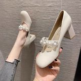  Giày hộp hồng Dear Shoes 2268-1 DK 