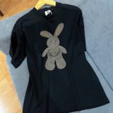  Áo Zitong đá thỏ tai lêch và gấu nơ X  G11T1P 