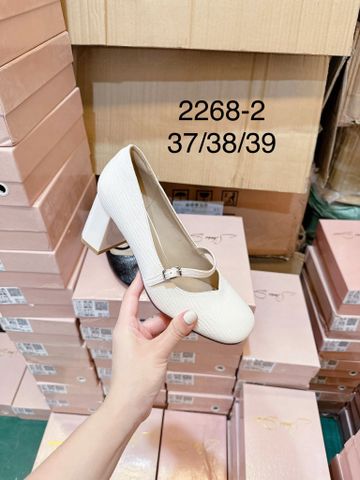  Giày hộp hồng Dear Shoes 2268-2 DK 