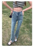  Jeans loe xẻ gấu G9-T1T DK 