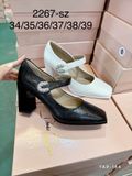 Giày hộp hồng Dear Shoes 2267-2 DK 
