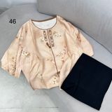 Set lụa tằm 0435028 SA G9-T2T DK 
