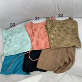  Set lụa tằm 0435028 SA G9-T2T DK 