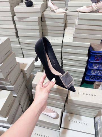  Giày Meibaiyi 1356-6(DK) 